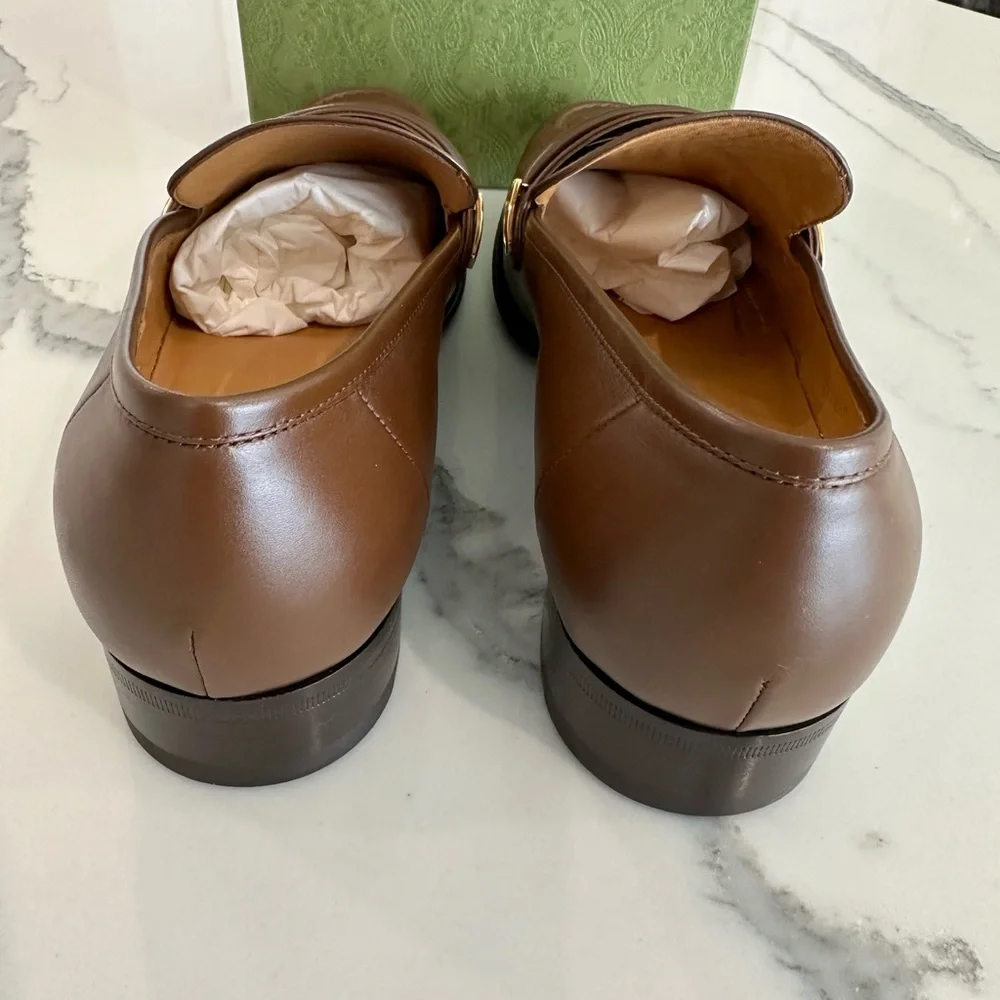 Gucci Men’s G Mirror Fringed Loafers
